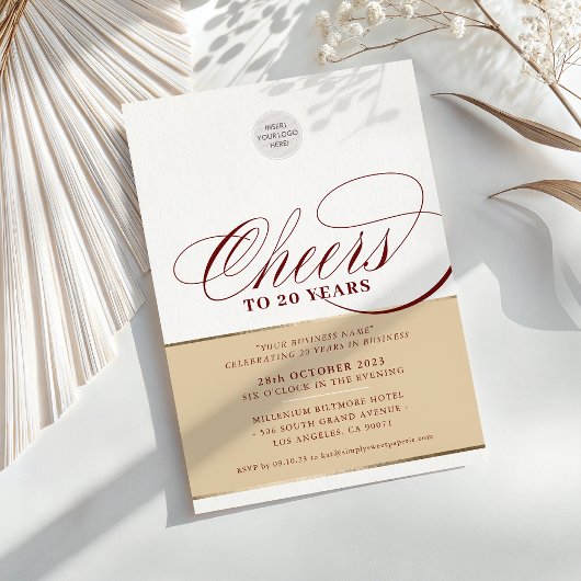 CORPORATE-PARTY-Edelmetall Einladung