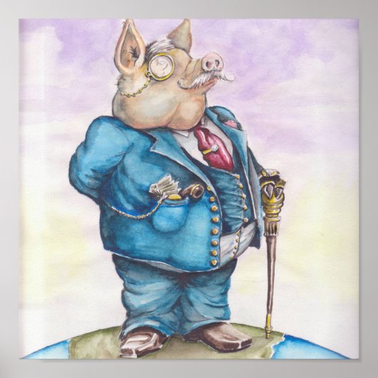 Corporate Pig Poster (Vorne)
