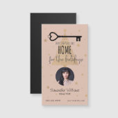 Corporate Real Anwesen Realtor Holiday Post Card Magnetkarte (Vorne/Hinten)