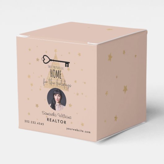 Corporate Real Anwesen Realtor Weihnachten Geschenkschachtel (Vorderseite)