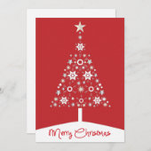 Corporate Red Frohe Weihnachtsbaum (Vorne/Hinten)