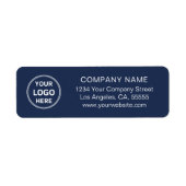 Corporate-Rücksendeadresse für kundenspezifische F (Vorne)