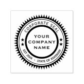 Corporate Siegel mit Firmenname Permastempel (Design)