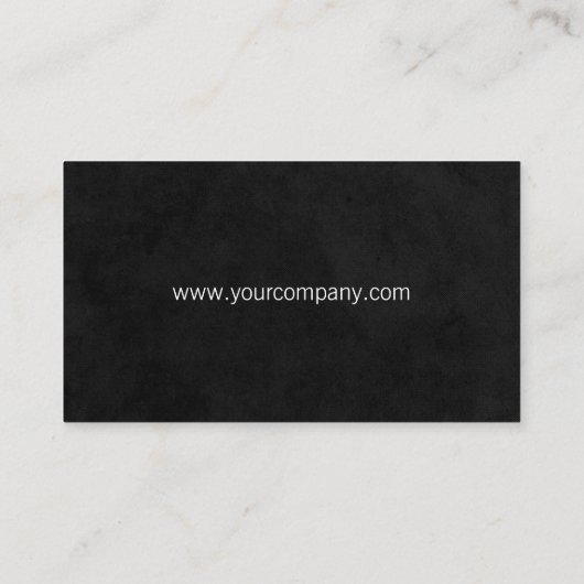 Corporate Sleek Visitenkarte (Rückseite)