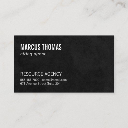 Corporate Sleek Visitenkarte (Vorderseite)