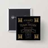 Corporate Staff Award Button (Vorne & Hinten)