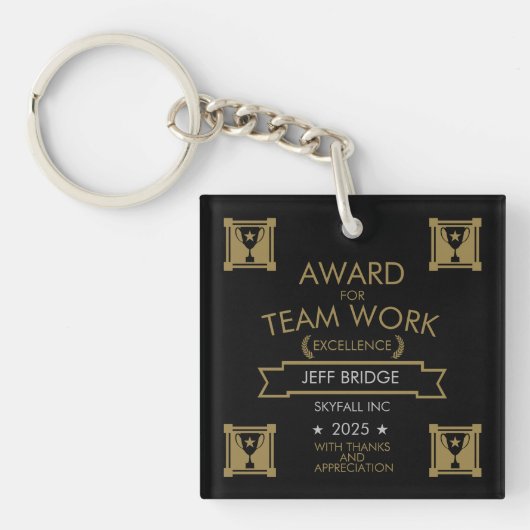 Corporate Staff Award Schlüsselanhänger (Vorderseite)