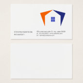 Corporate Style | Zuhause-Symbol | Real Anwesen (Vorne & Hinten)