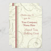 Corporate Team Building Event Weekend Invitations Einladung (Vorne/Hinten)