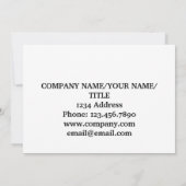 Corporate THANK YOU Veterans US Flag Printable Dankeskarte (Rückseite)