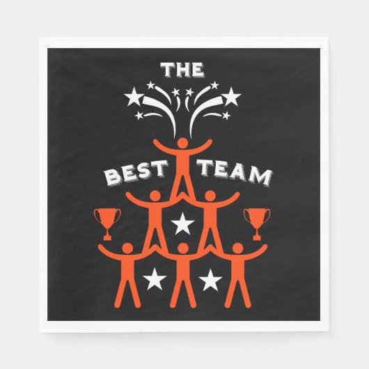 Corporate Work Team - Geschenke Serviette (Vorderseite)