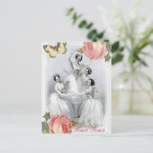 Corps de ballet postkarte (Stehend Vorderseite)