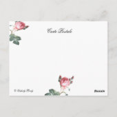 Corps de ballet postkarte (Rückseite)