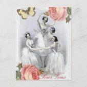 Corps de ballet postkarte (Vorderseite)