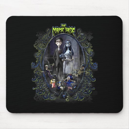 Corpse Bride the Groom &amp; The Bridge Beängstige Mousepad (Vorne)