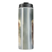 Corpse in a Bottle – Transparent Gothic Thermosbecher (Vorderseite)