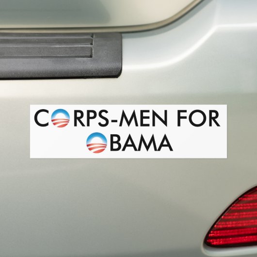 CORPSMAN FÜR OBAMA AUTOAUFKLEBER (Auf Auto)
