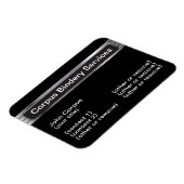 Corpus Bindery Services Magnet Business Card (Linke Seite)