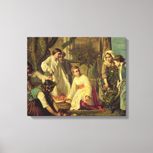 Corpus Christi, 1855 Leinwanddruck (Vorderseite)