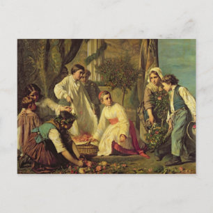 Corpus Christi, 1855 Postkarte