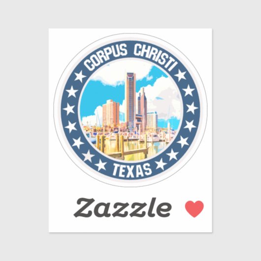 Corpus Christi Aufkleber (Blatt)