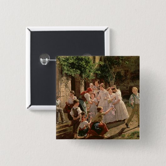 Corpus Christi Button (Vorne & Hinten)