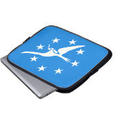 Corpus Christi City Flag Laptop Sleeve (Vorne Knopf)