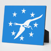 Corpus Christi City Flag Plaque Fotoplatte (Seite)