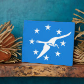 Corpus Christi City Flag Plaque Fotoplatte (Seite)