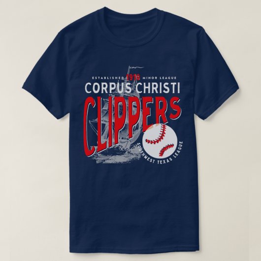 Corpus Christi Clippers T-Shirt (Design vorne)