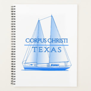 Corpus Christi Coastal Nautical Sailing Sailor Planer