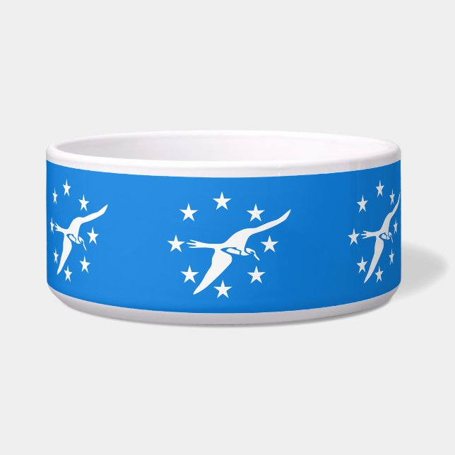 Corpus Christi Flag Pet Bowl Napf (Vorderseite)