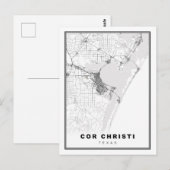Corpus Christi Karte (Vorne/Hinten)