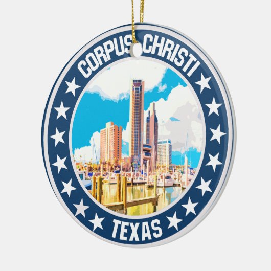 Corpus Christi Keramik Ornament (Links)