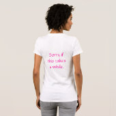 Corpus Christi-Kupon-Queens T-Shirt (Schwarz voll)