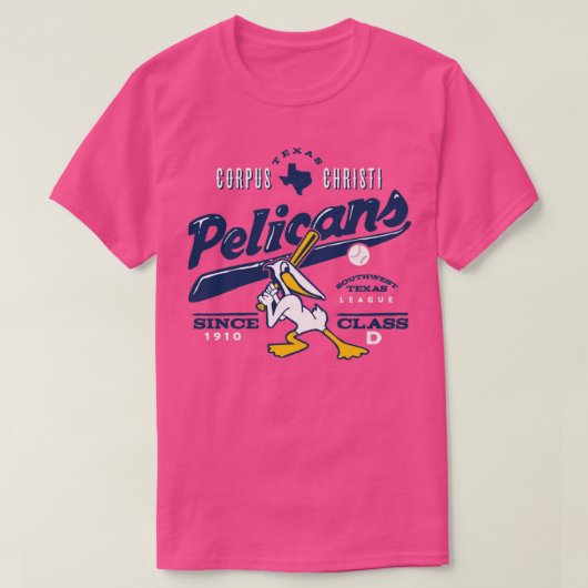 Corpus Christi Pelicans T-Shirt (Design vorne)