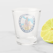 Corpus Christi Schnapsglas (Rückseite)