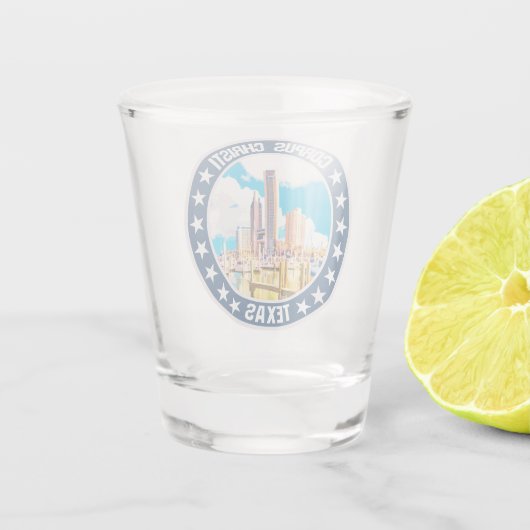 Corpus Christi Schnapsglas (Rückseite)
