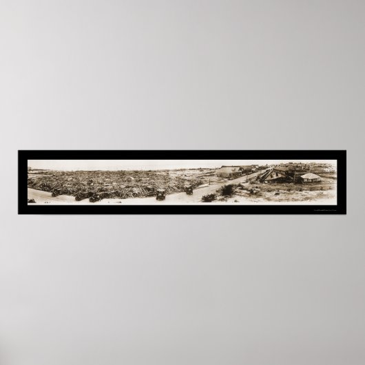 Corpus Christi Storm Foto 1919 Poster (Vorne)