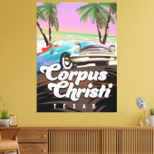 Corpus Christi Texas Ferienplakat Leinwanddruck (Insitu (Wohnzimmer))