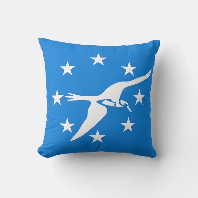 Corpus Christi, Texas, Flag American MoJo Pillow Kissen (Vorderseite)