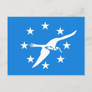 Corpus Christi, Texas, Flagge der Vereinigten Staa Postkarte
