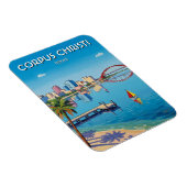 Corpus Christi Texas Magnet (Rechte Seite)