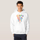 Corpus Christi Texas Mitte Jahrhundert, Pop Art, Hoodie (Vorne ganz)