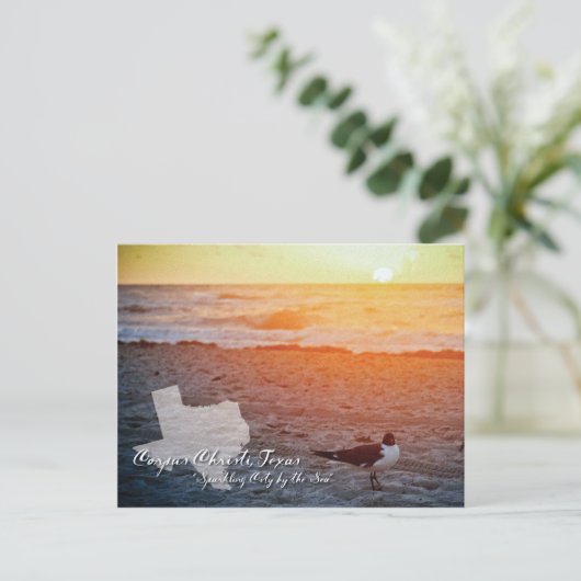 Corpus Christi, Texas Postkarte (Stehend Vorderseite)