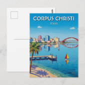 Corpus Christi Texas Postkarte (Vorne/Hinten)