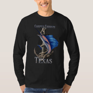 Corpus Christi Texas Schwertfisch Marlin Ocean Fis T-Shirt