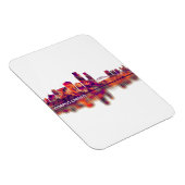Corpus Christi Texas Skyline Magnet (Rechte Seite)