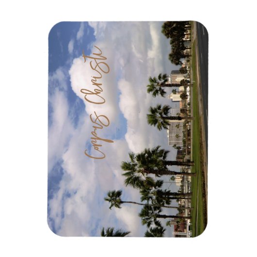 Corpus Christi, Texas Souvenir Magnet (Vertikal)