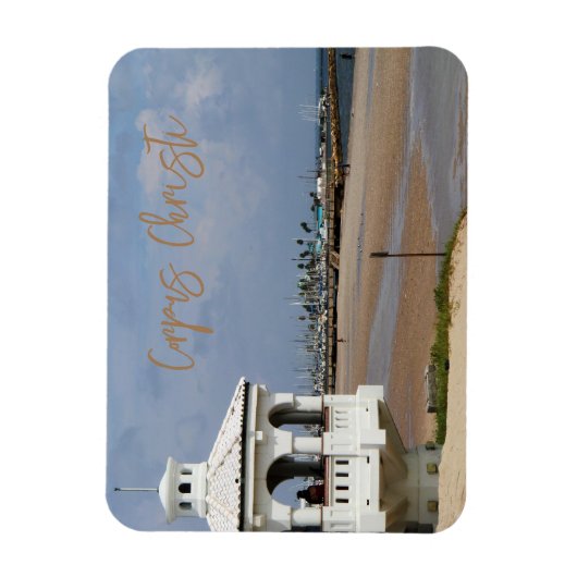 Corpus Christi, Texas Souvenir Magnet (Vertikal)